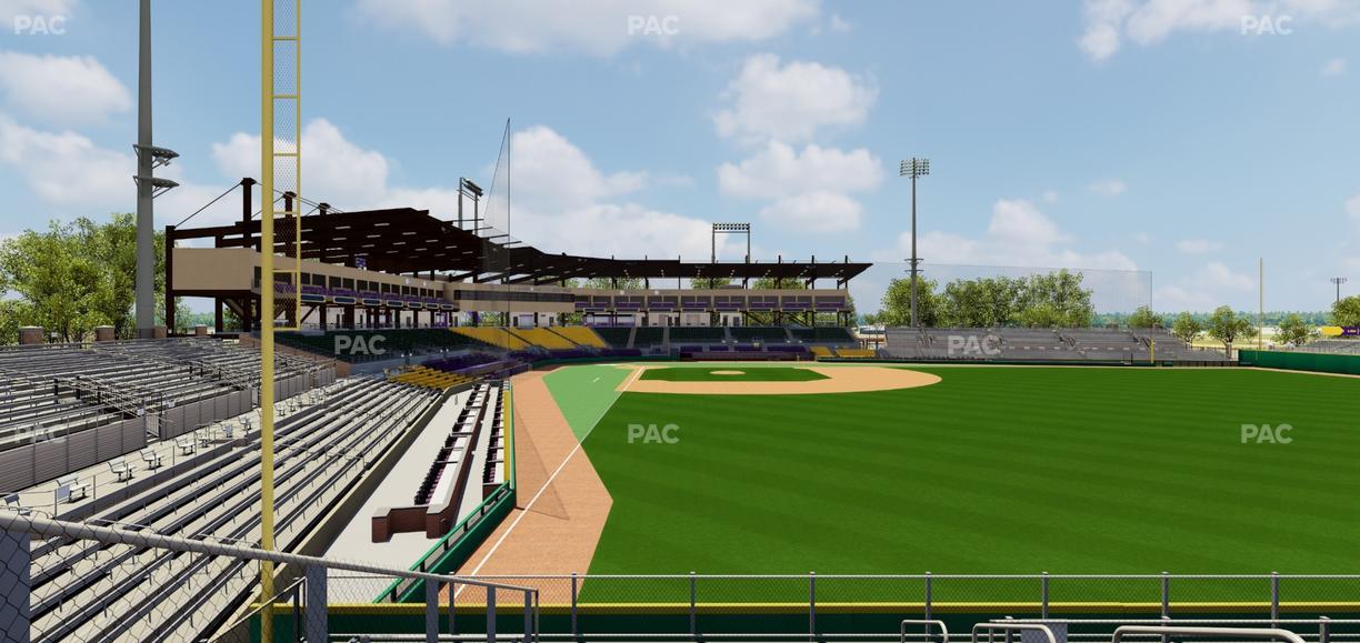 Alex Box Stadium - Section 100 Seat View