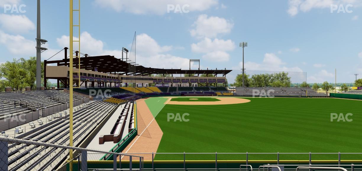 Alex Box Stadium - Section 100 Seat View