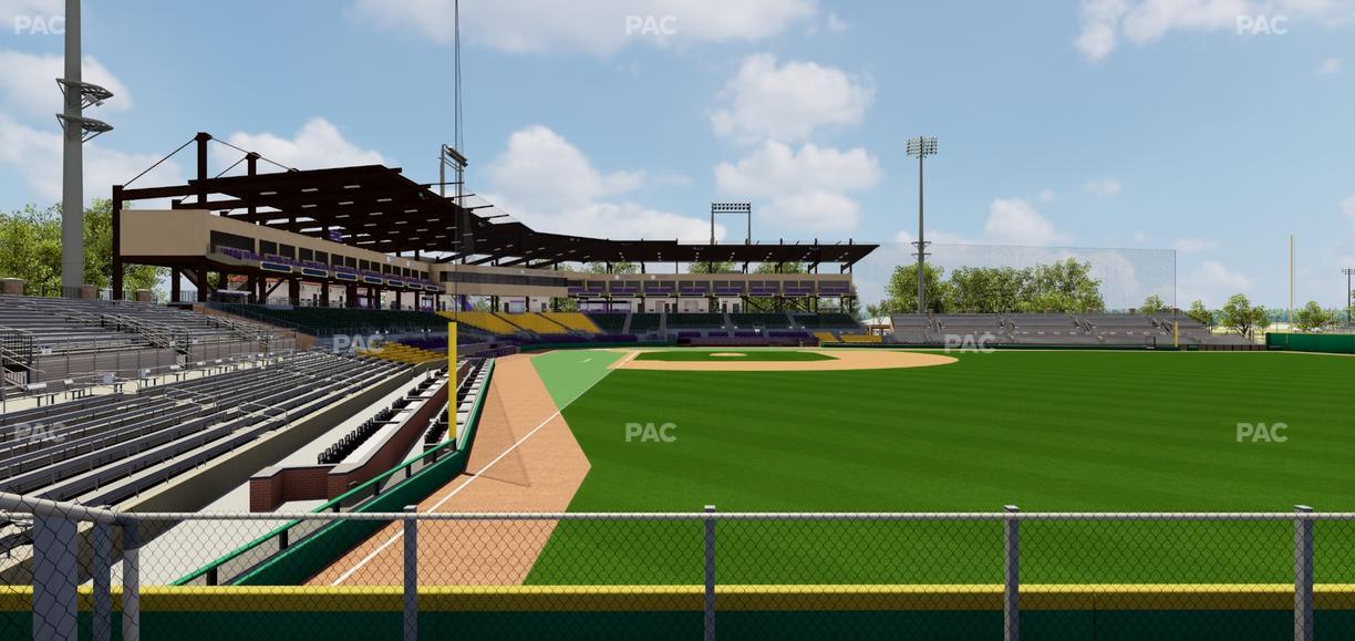 Alex Box Stadium - Section 100 Seat View