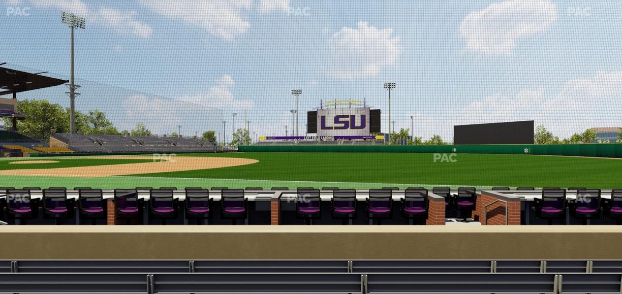 Alex Box Stadium - Section 104 Seat View