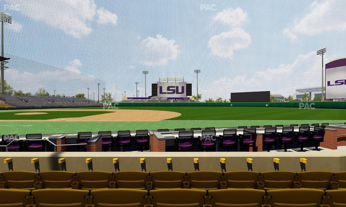 Alex Box Stadium - Section 106 Seat View