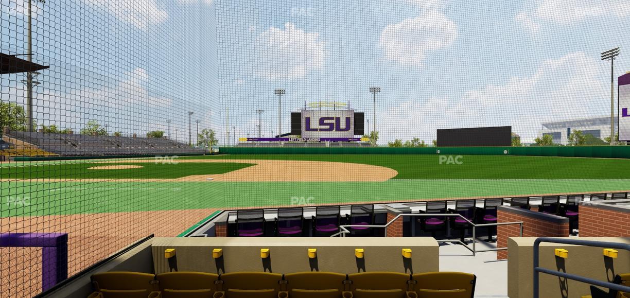 Alex Box Stadium - Section 107 Seat View