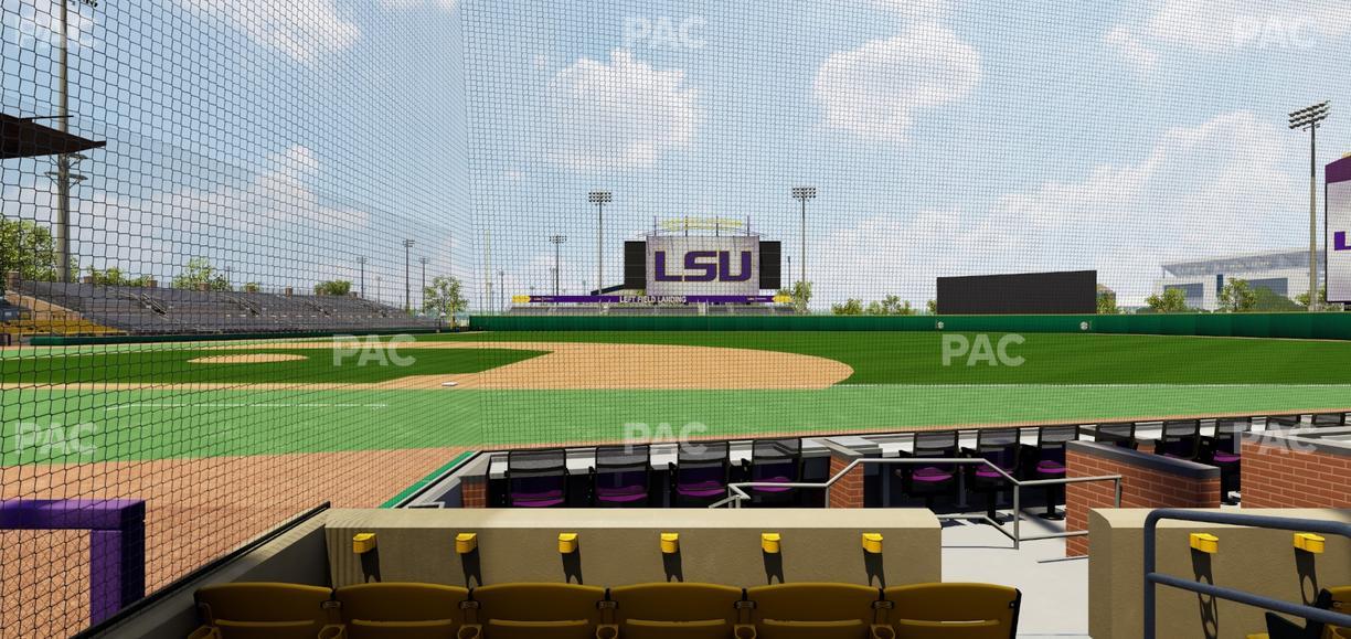 Alex Box Stadium - Section 107 Seat View