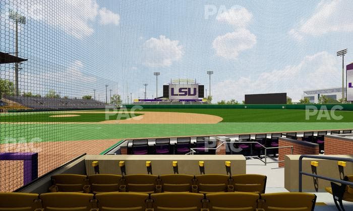 Alex Box Stadium - Section 107 Seat View