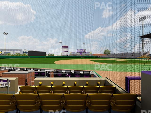 Alex Box Stadium - Section 117 Seat View