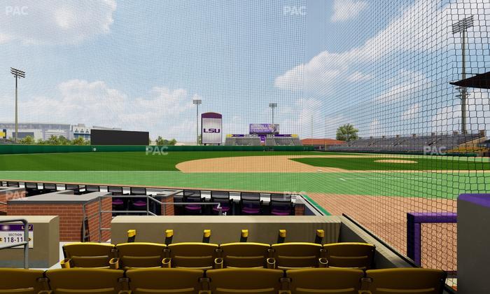 Alex Box Stadium - Section 117 Seat View