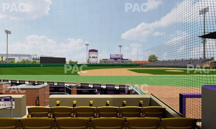 Alex Box Stadium - Section 117 Seat View