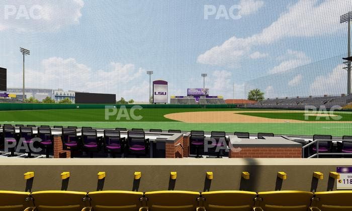 Alex Box Stadium - Section 118 Seat View