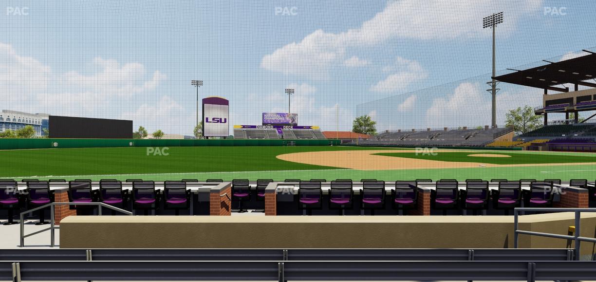 Alex Box Stadium - Section 119 Seat View