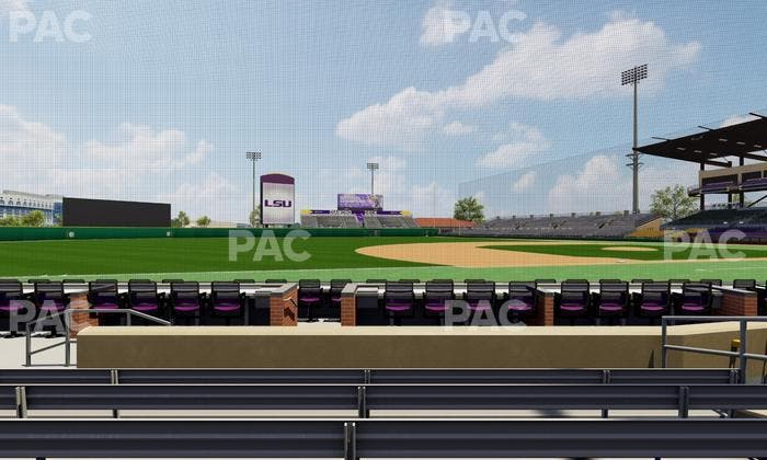 Alex Box Stadium - Section 119 Seat View