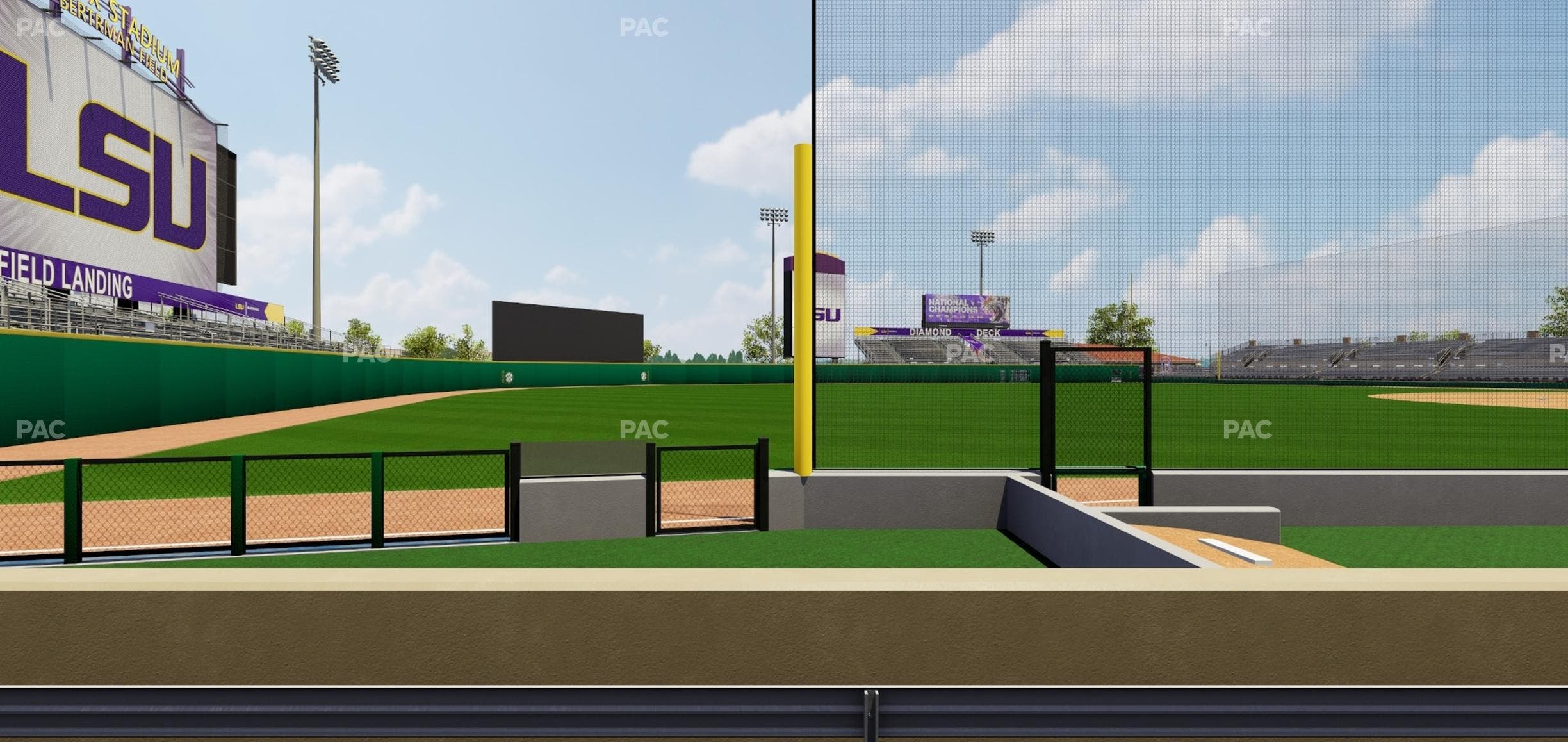 Alex Box Stadium - Section 122 Seat View