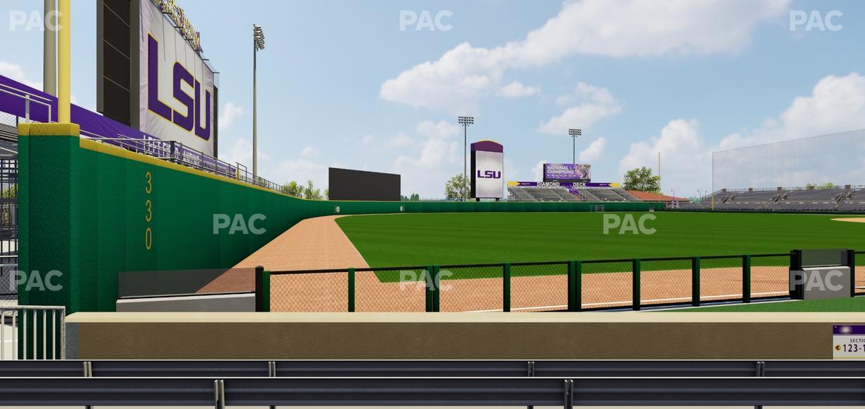 Alex Box Stadium - Section 123 Seat View