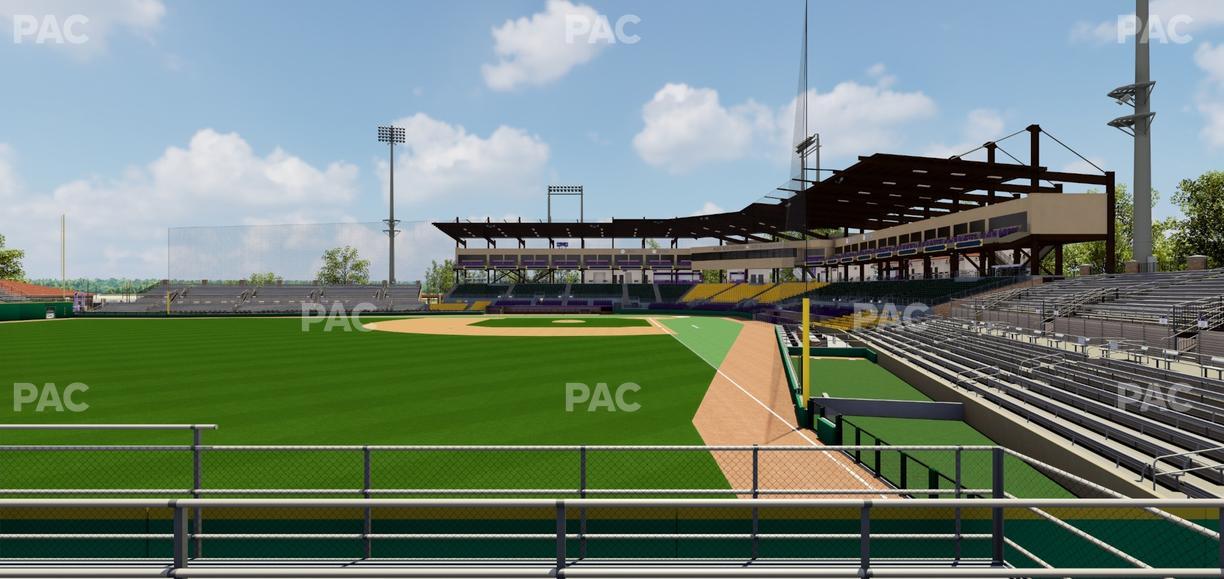 Alex Box Stadium - Section 124 Seat View