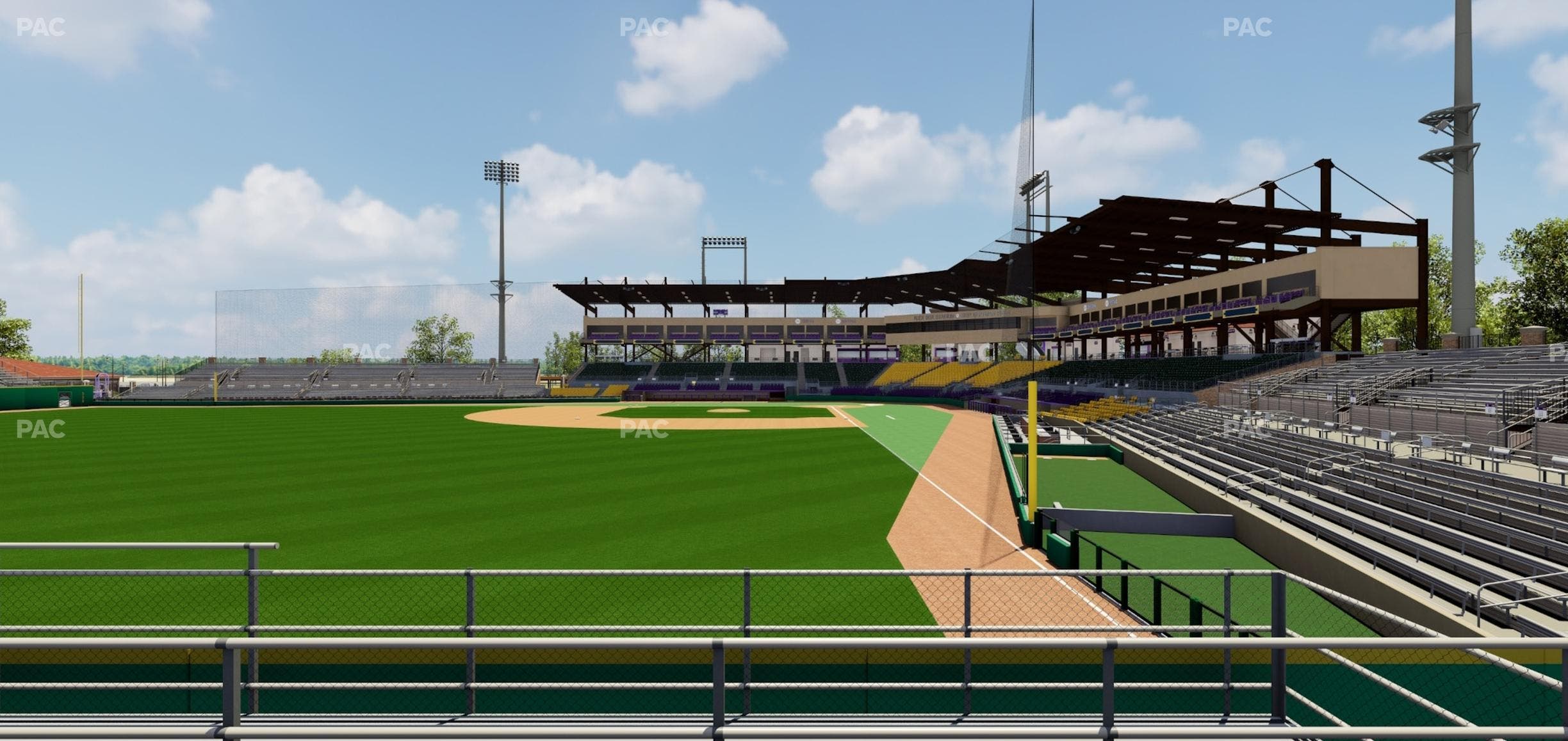 Alex Box Stadium - Section 124 Seat View