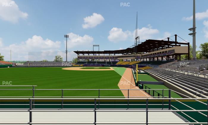 Alex Box Stadium - Section 124 Seat View