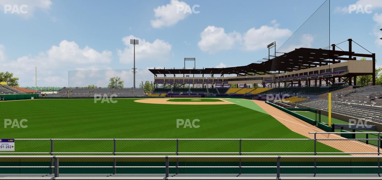 Alex Box Stadium - Section 125 Seat View