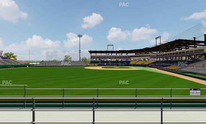 Alex Box Stadium - Section 126 Seat View