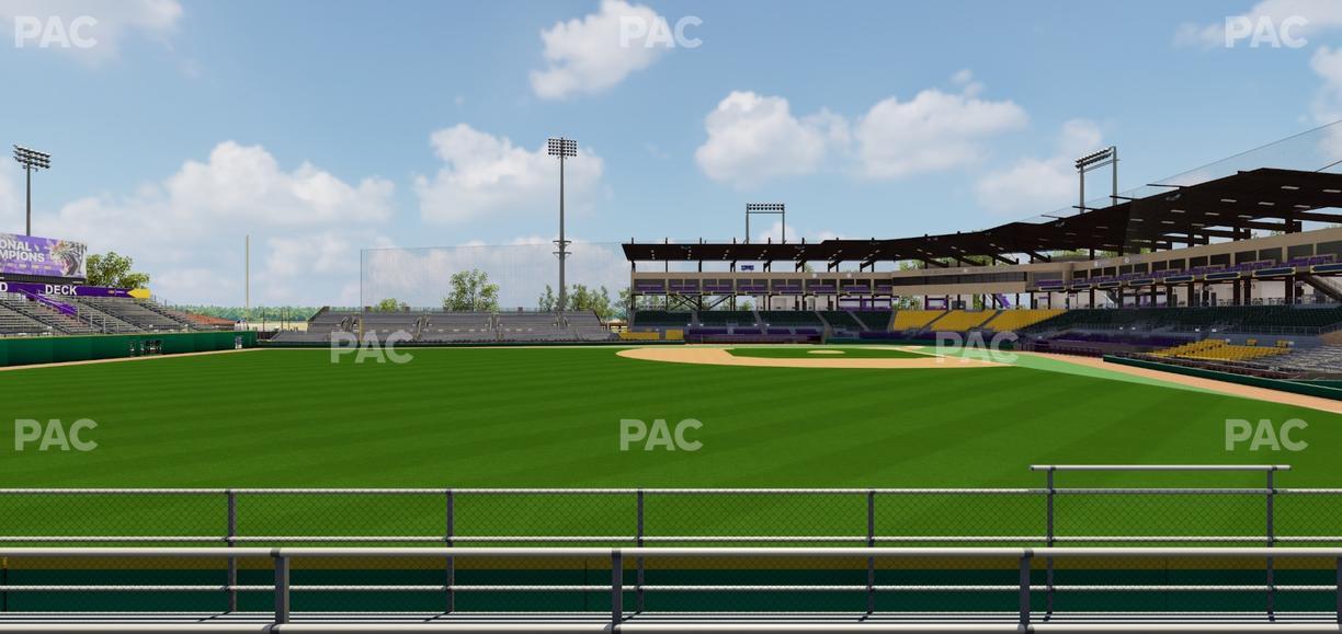 Alex Box Stadium - Section 127 Seat View