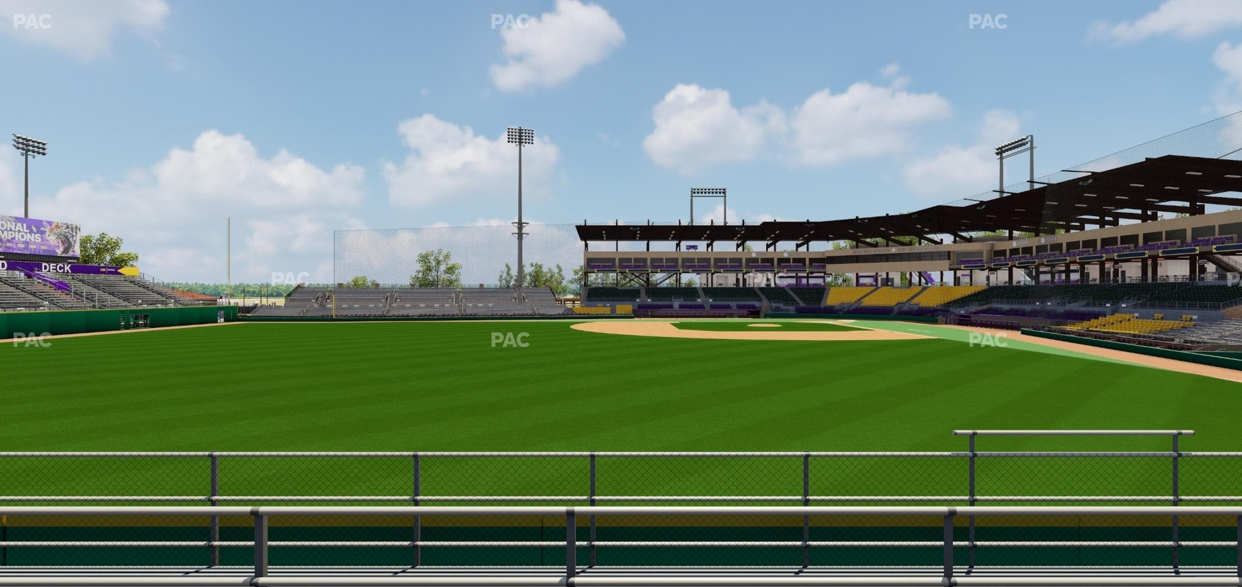 Alex Box Stadium - Section 127 Seat View
