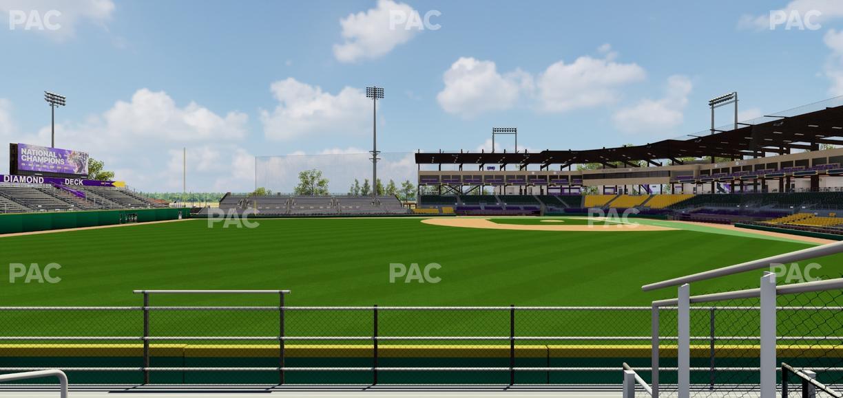 Alex Box Stadium - Section 128 Seat View