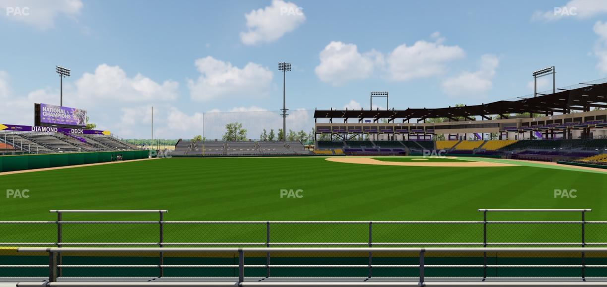 Alex Box Stadium - Section 129 Seat View