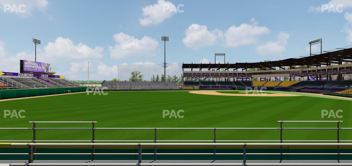 Alex Box Stadium - Section 129 Seat View