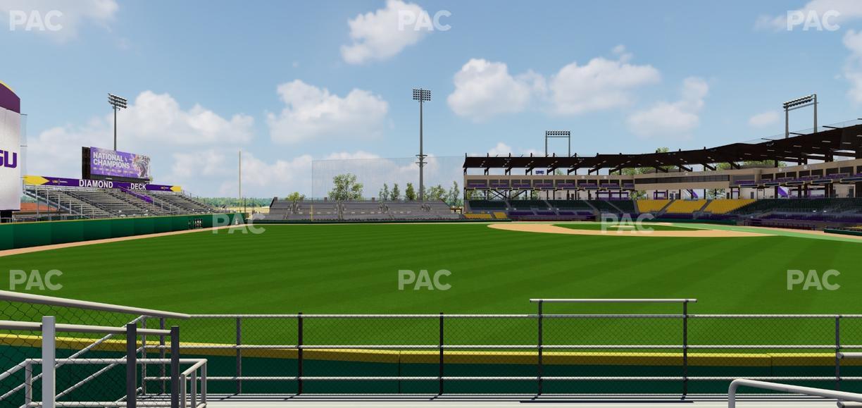 Alex Box Stadium - Section 130 Seat View