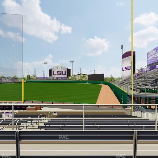 Alex Box Stadium - Section 201 Seat View