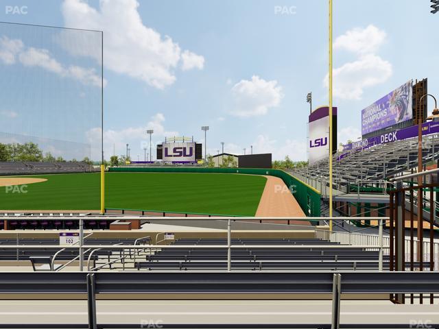 Alex Box Stadium - Section 201 Seat View