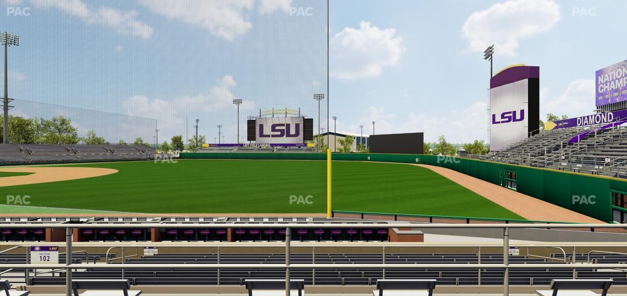 Alex Box Stadium - Section 202 Seat View