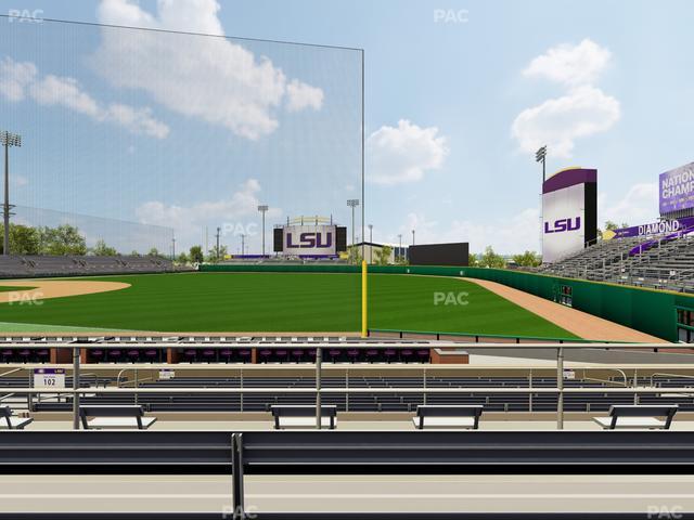 Alex Box Stadium - Section 202 Seat View