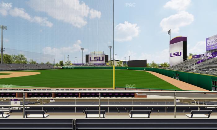 Alex Box Stadium - Section 202 Seat View