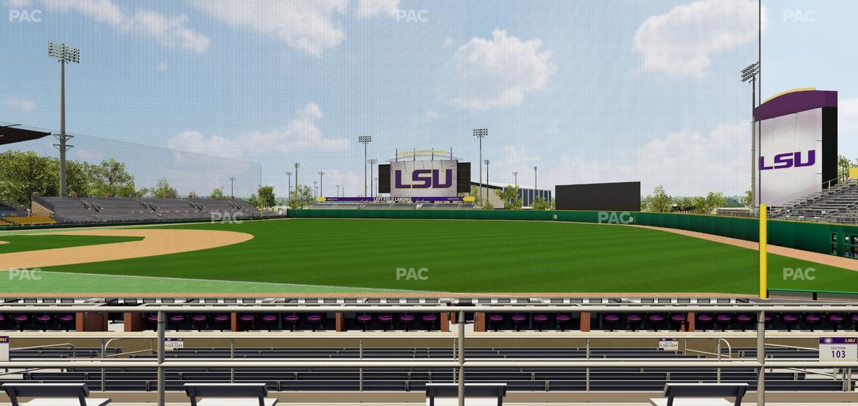 Alex Box Stadium - Section 203 Seat View