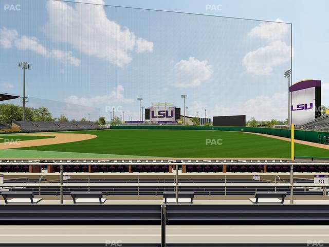 Alex Box Stadium - Section 203 Seat View