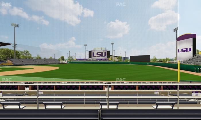 Alex Box Stadium - Section 203 Seat View