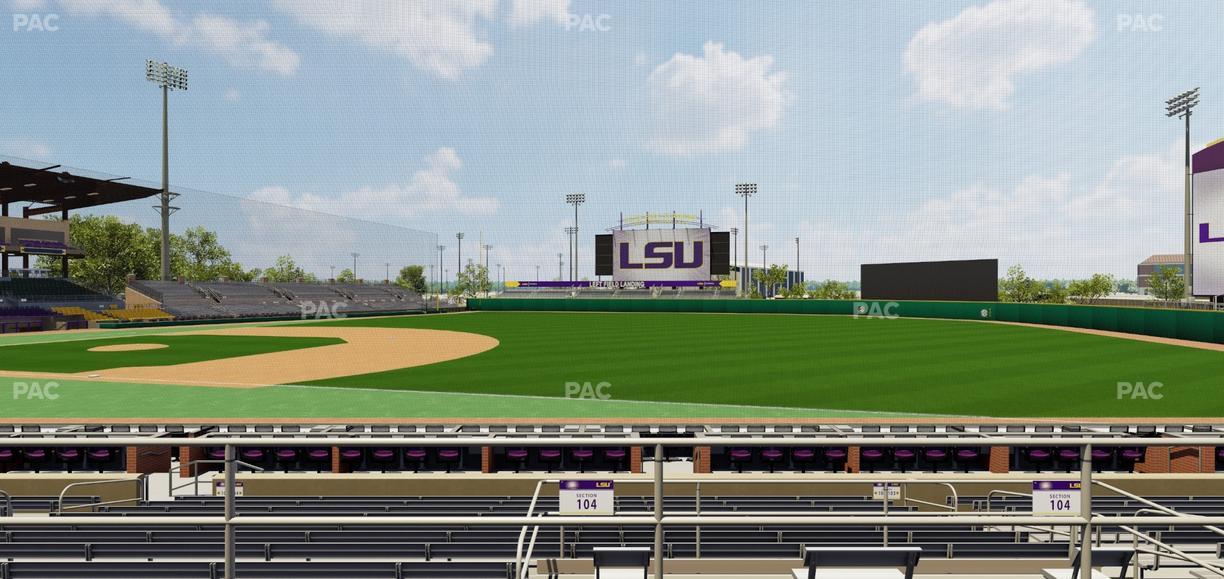 Alex Box Stadium - Section 204 Seat View