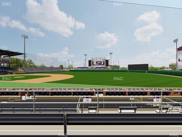Alex Box Stadium - Section 204 Seat View