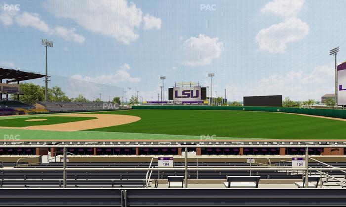 Alex Box Stadium - Section 204 Seat View