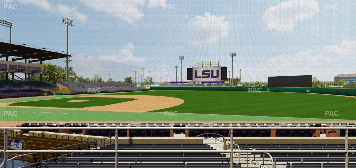 Alex Box Stadium - Section 205 Seat View