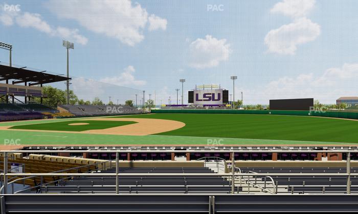 Alex Box Stadium - Section 205 Seat View