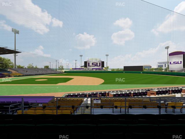 Alex Box Stadium - Section 206 Seat View