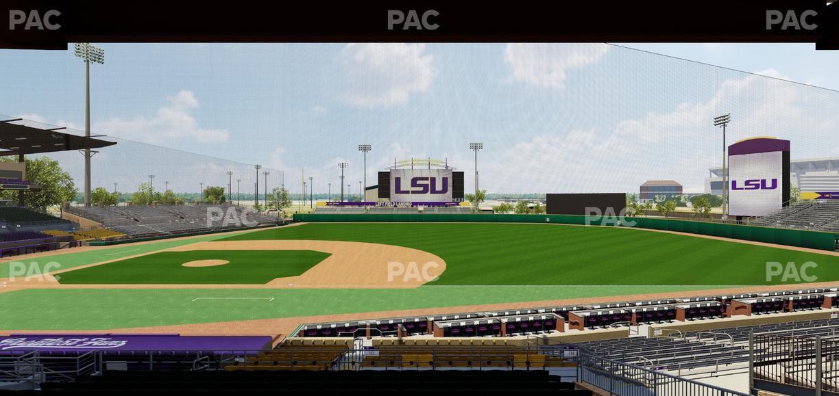 Alex Box Stadium - Section 206 Seat View