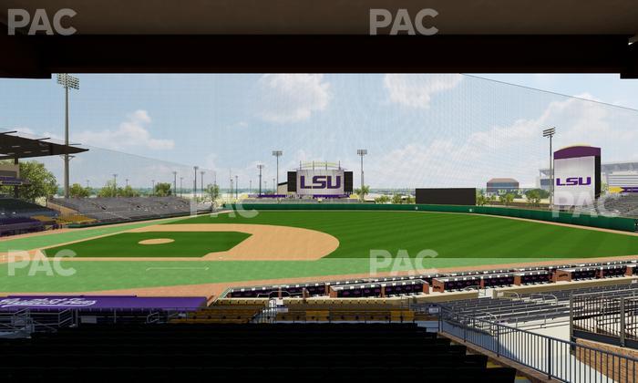 Alex Box Stadium - Section 206 Seat View