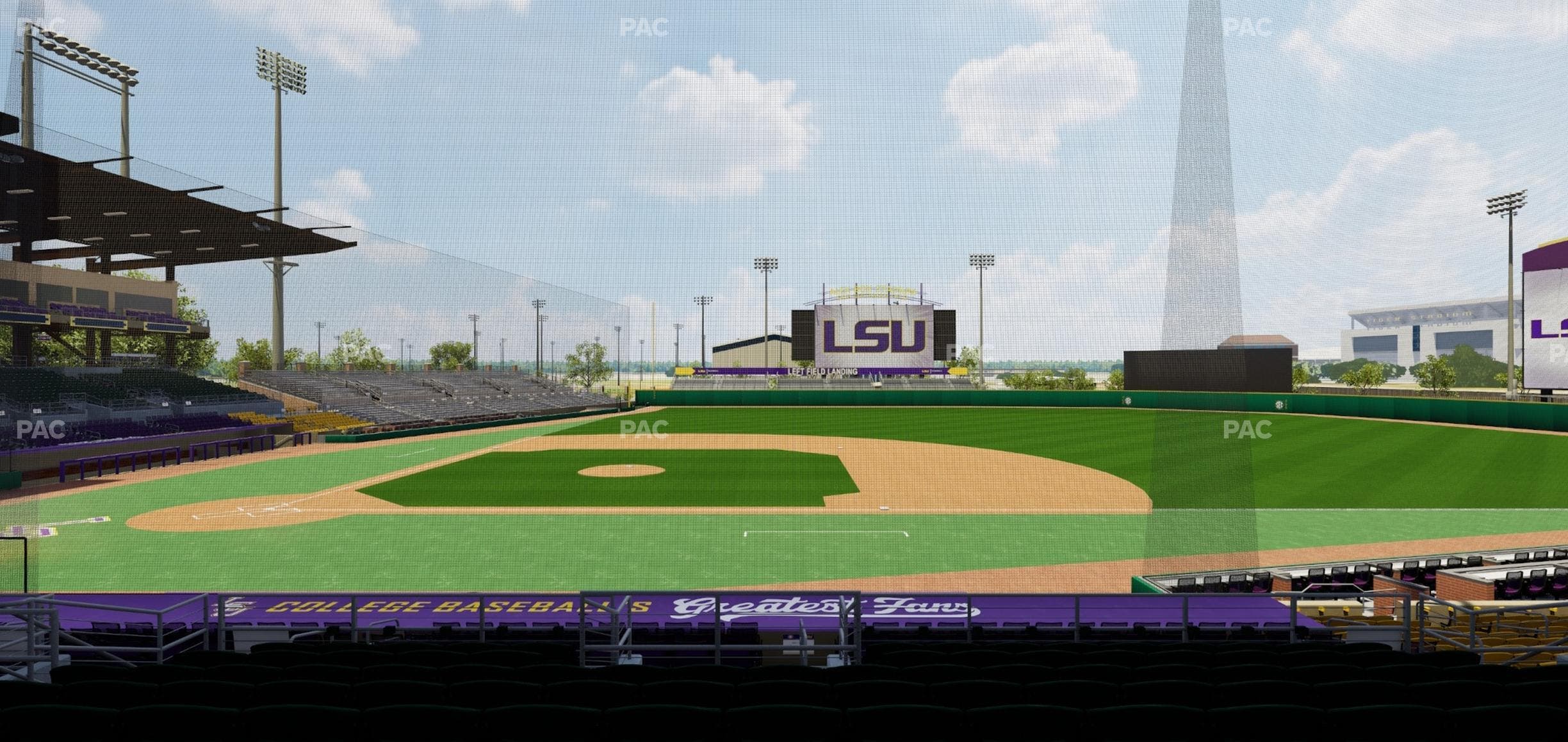 Alex Box Stadium - Section 207 Seat View