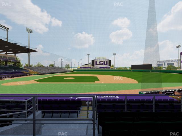 Alex Box Stadium - Section 207 Seat View