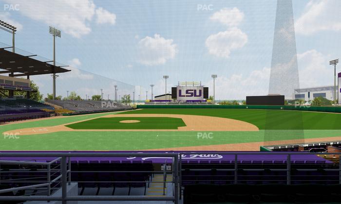 Alex Box Stadium - Section 207 Seat View