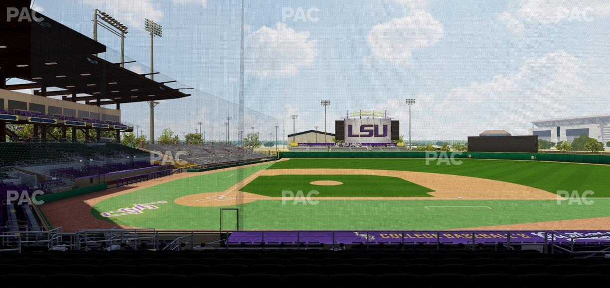 Alex Box Stadium - Section 208 Seat View