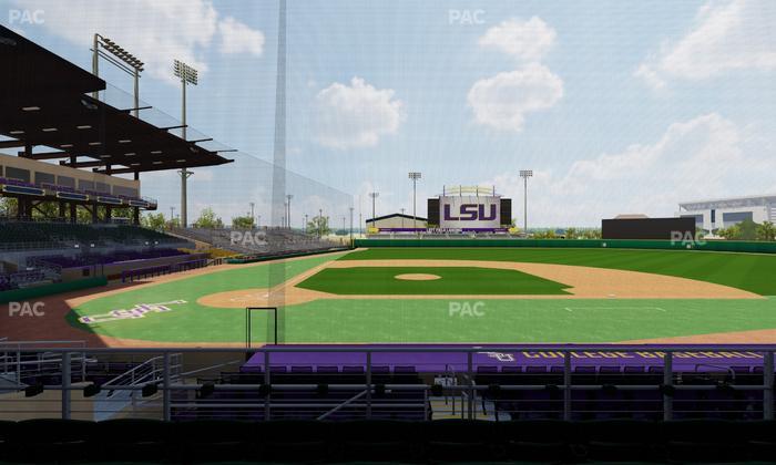 Alex Box Stadium - Section 208 Seat View