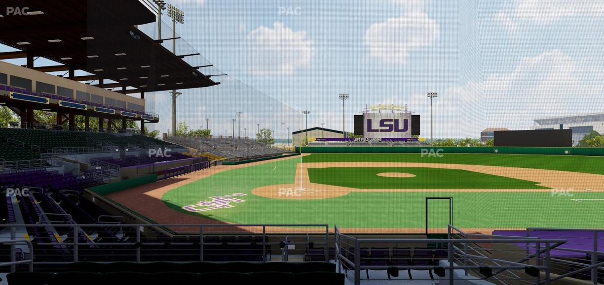 Alex Box Stadium - Section 209 Seat View