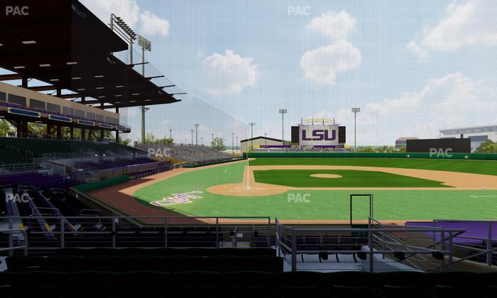 Alex Box Stadium - Section 209 Seat View